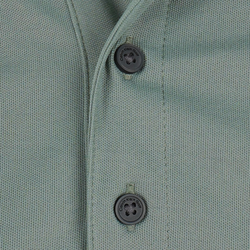 CALVIN KLEIN Jackson Men's Polo (Sage) - Image 3