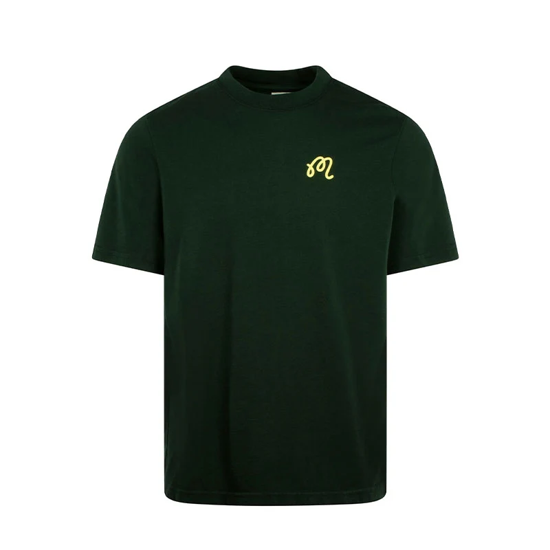 MALBON GOLF Bermuda Origin Men's T-Shirt (Dark Olive)