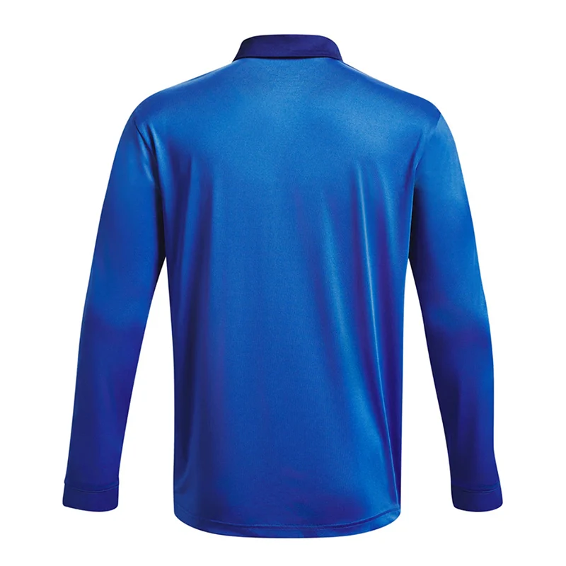 UNDER ARMOUR Playoff 2.0 Men's Long Sleeve Polo Polo (Versa Blue) - Image 2