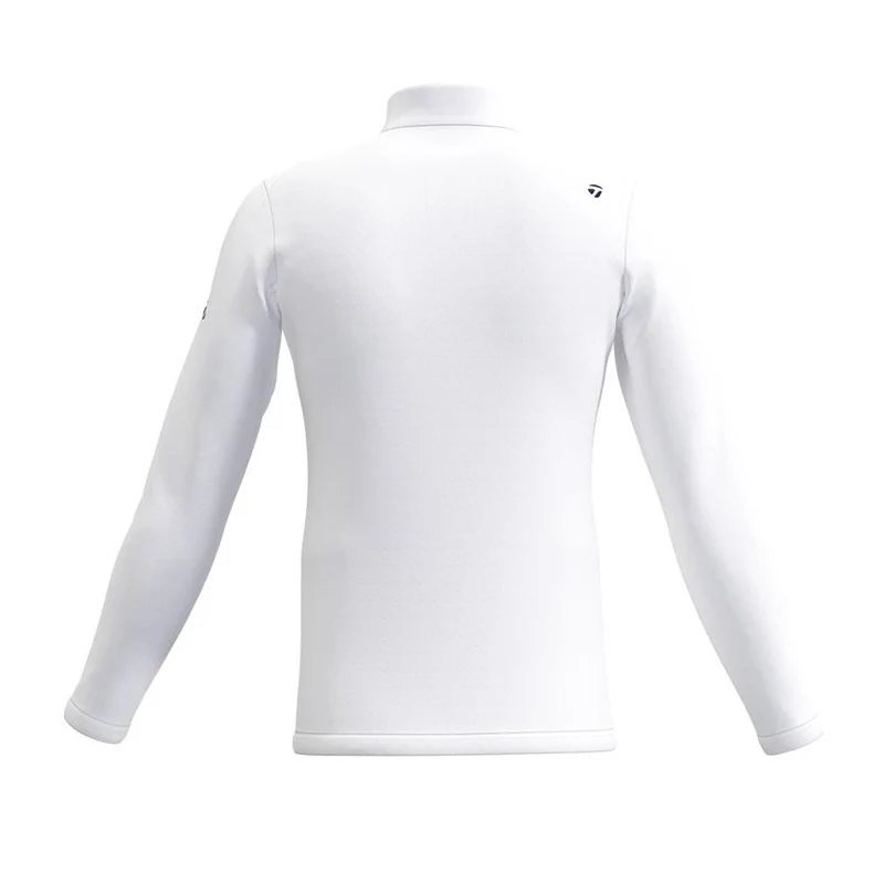 TAYLORMADE Round Logo Women's Longsleeve Shirt (White) - Image 2