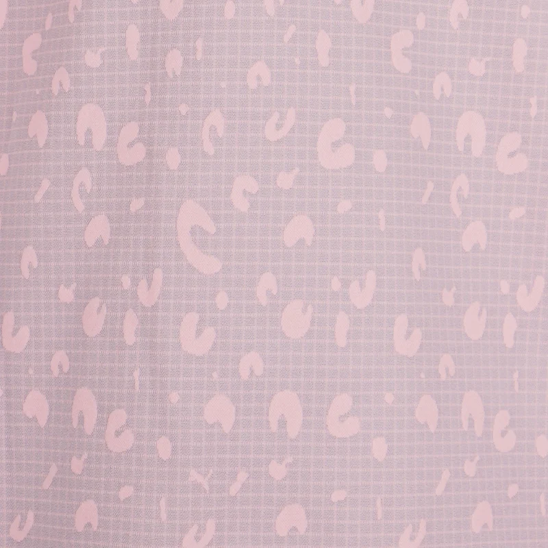 PUMA Leopard Jacquard Women's Long Sleeve Polo (Peach) - Image 4