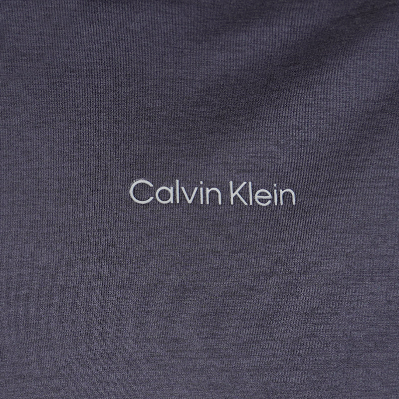 CALVIN KLEIN Newport Half-Zip Men's Long Sleeve Shirt (Charcoal) - Image 4