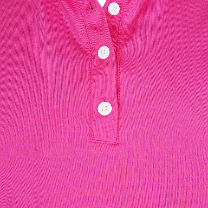 FOOTJOY FootJoy Sun Protection Women's Long-Sleeve Polo (Pink) - Image 3