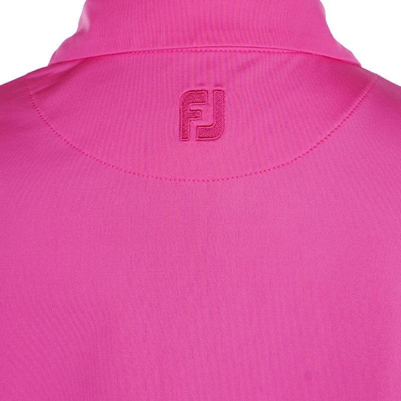 FOOTJOY FootJoy Sun Protection Women's Long-Sleeve Polo (Pink) - Image 4