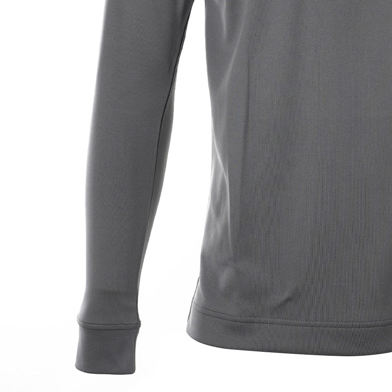 FOOTJOY Japan Men's Long Sleeve Mock Shirt (Grey/Black) - Image 3