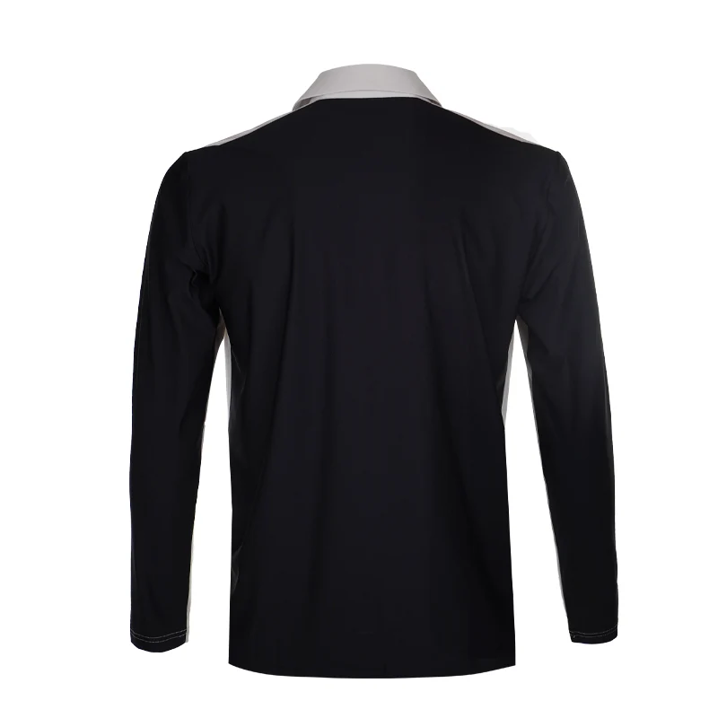 TAYLORMADE Basic Long Sleeve Men's Polo (Ice Beige) - Image 2