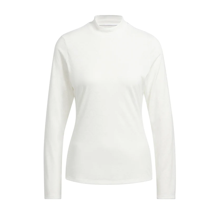 ADIDAS Ultimate365 Tour HEAT.RDY Women's Long Sleeve Mock (White)