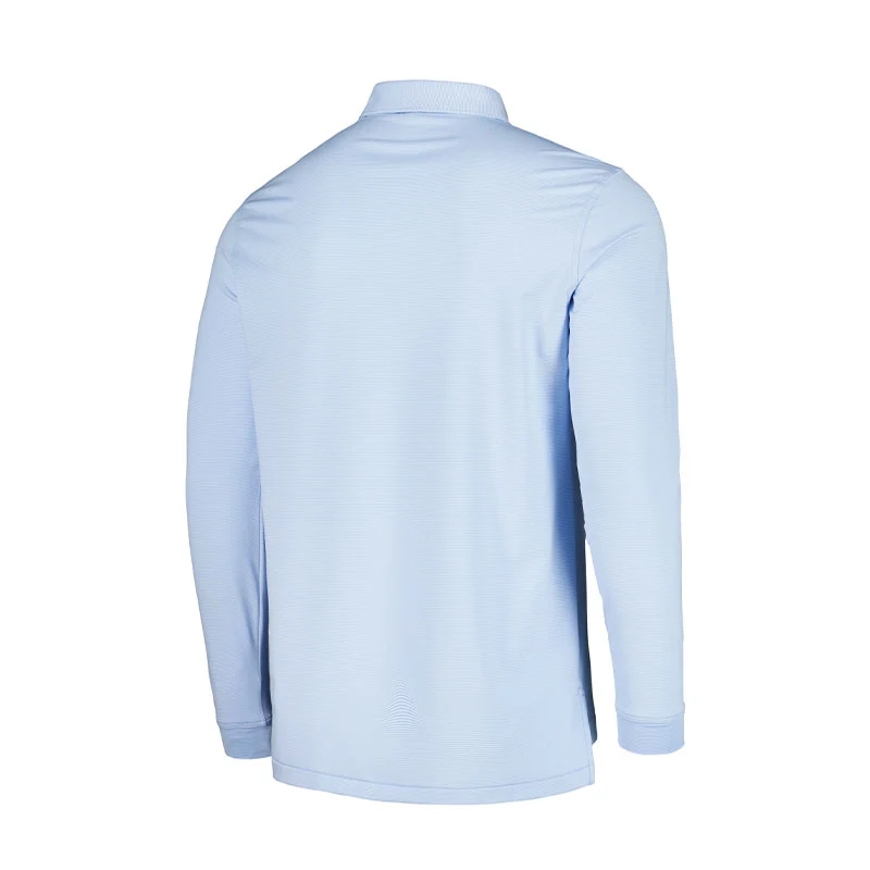 PETER MILLAR Jubilee Men's Long Sleeve Polo (Blue Fade) - Image 2