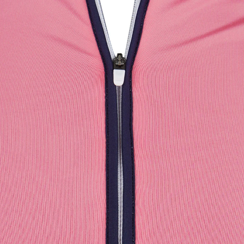 FOOTJOY Women's 1/4 Zip Long Sleeve Sun Protection Shirt (Pink) - Image 3