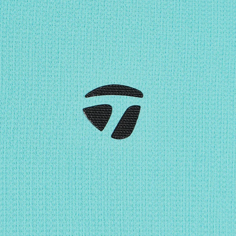 TAYLORMADE Basic Men's Long Sleeve Polo (Turquoise) - Image 4