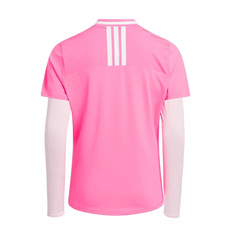 ADIDAS Performance AEROREADY 3-In-1 Girl's Polo (Pink) - Image 2