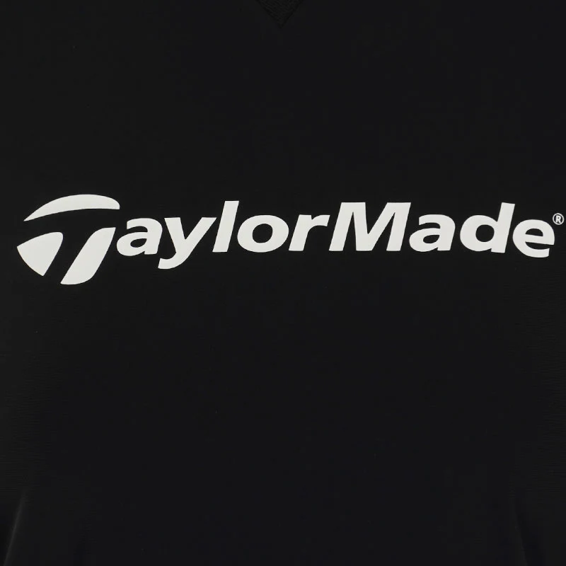 TAYLORMADE Skipper Women's Long-Sleeve Polo (Black) - Image 4