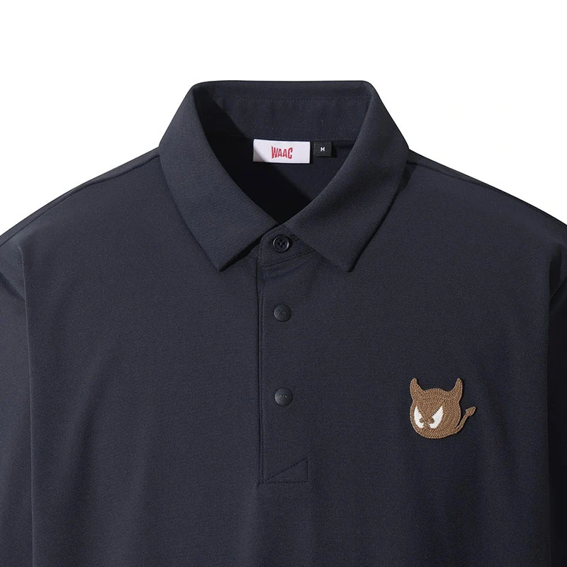 WAAC WTO Essential Men's Polo (Navy) - Image 3