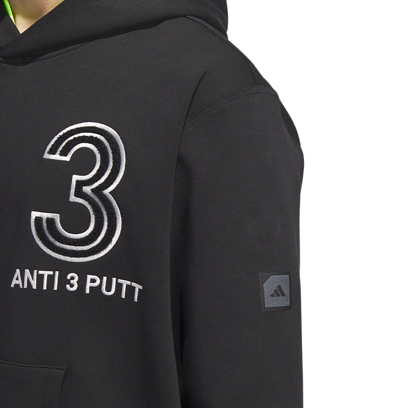 ADIDAS Anti 3 Putt Men's Hoodie (Black) - Image 3
