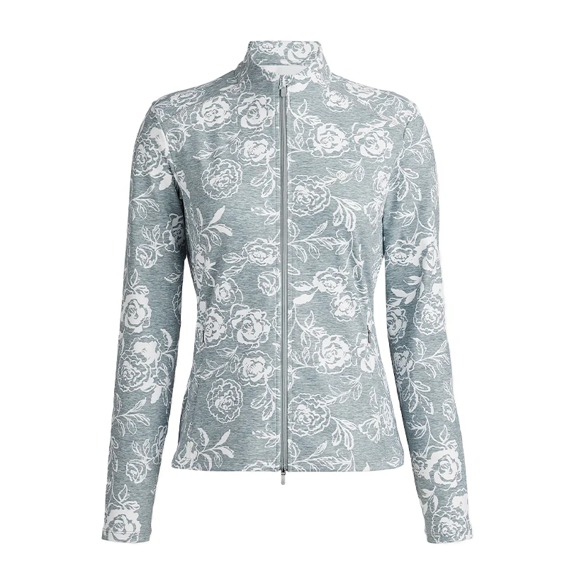 GFORE Peony Women's Long Sleeve Outerwear (Heather Grey)