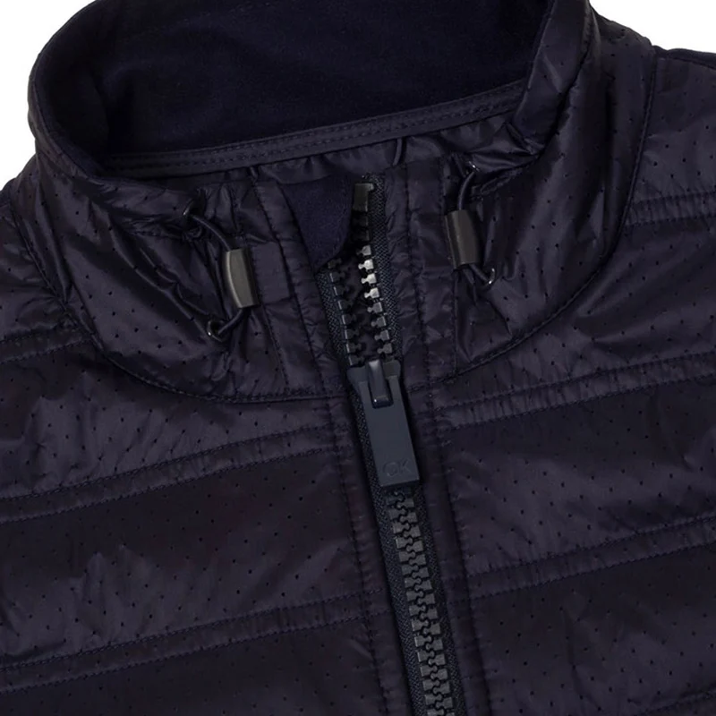 CALVIN KLEIN Rangewood Men's Half-Zip Hybrid (Evening Blue) - Image 3