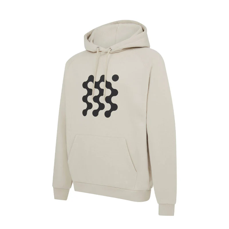 MANORS Organic Eighteenth Men's Hoodie (Sand) - Image 3