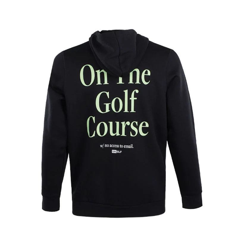 UNDER ARMOUR Icon Golf Trip Men's Hoodie (Black) - Image 2
