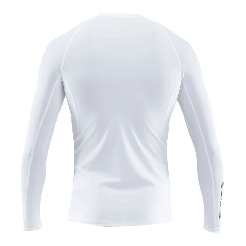 SKINS Series-1 Compression Men's Inner Long Sleeve Shirt (White) - Image 2