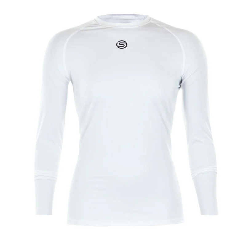 SKINS Series-1 Compression Women's Inner Long Sleeve Shirt (White)