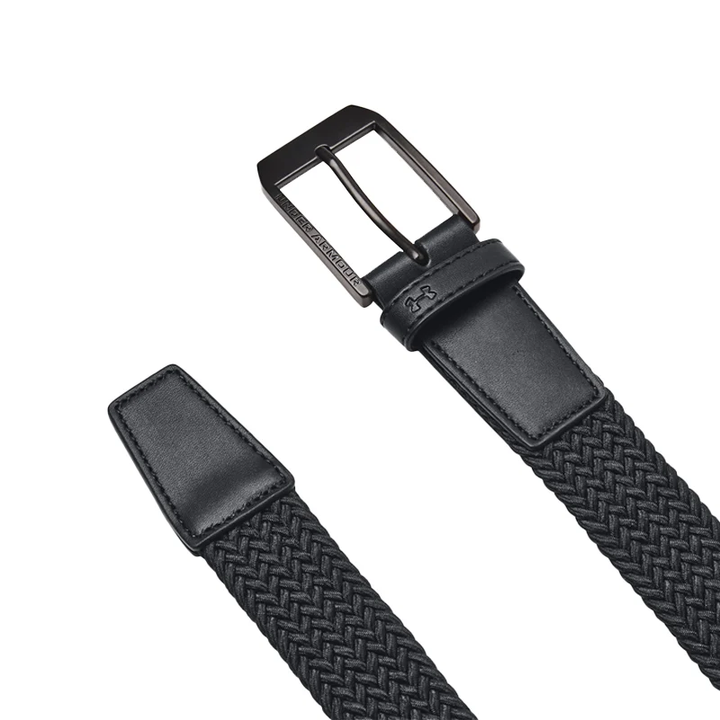UNDER ARMOUR Braided Men's Golf Belt (Black) - Image 3