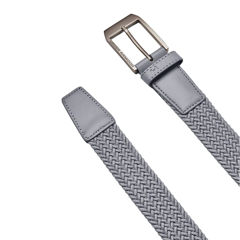 UNDER ARMOUR Braided Men's Golf Belt (Grey) - Image 3