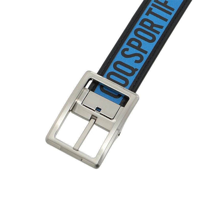 LE COQ SPORTIF GOLF Reverse Belt (Black/Blue) - Image 3