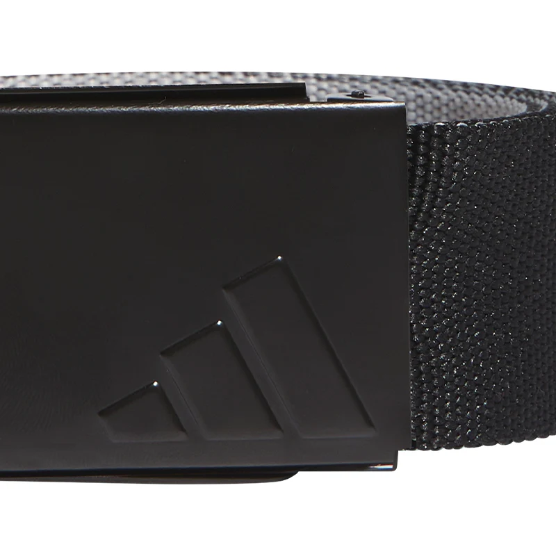 ADIDAS Men's Reversible Webbing Belt (Black/Grey) - Image 4