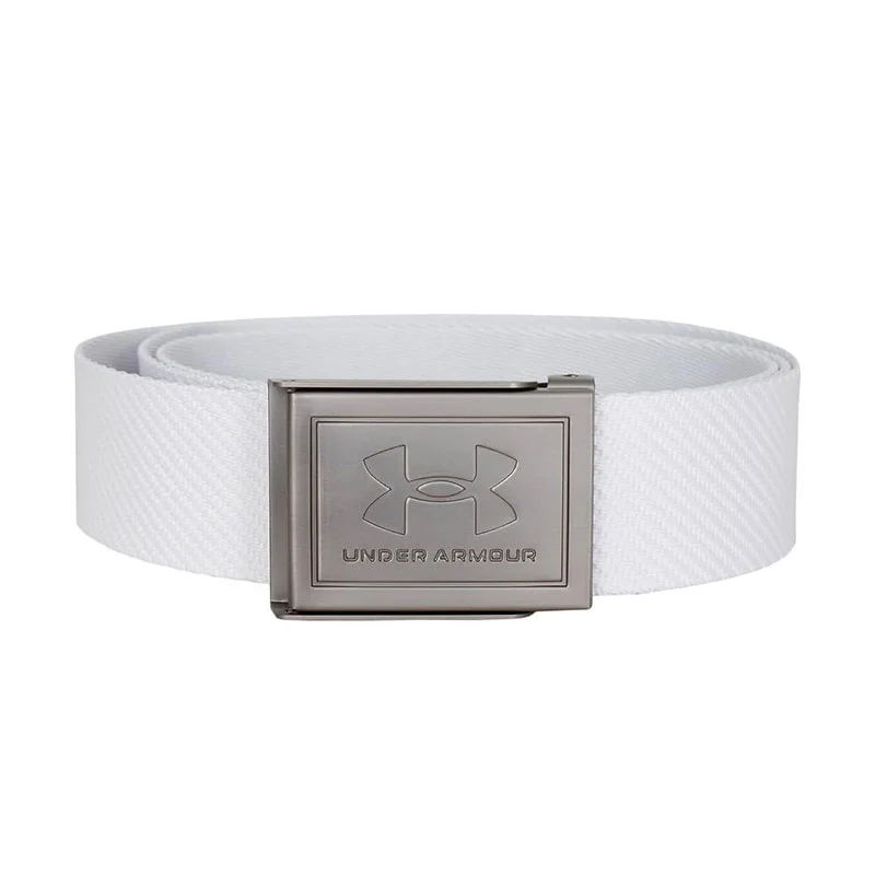 UNDER ARMOUR Drive Stretch Webbing Men's Belt (White/Steel)