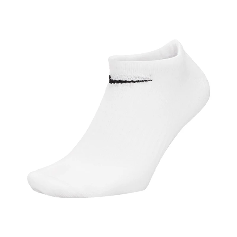 NIKE Training No Show 3-Pack Socks (White) - Image 2