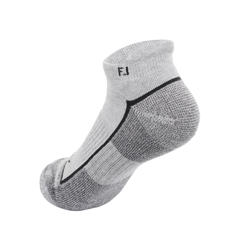 FOOTJOY ProDry Roll Tab Ankle Socks (Grey) - Image 2
