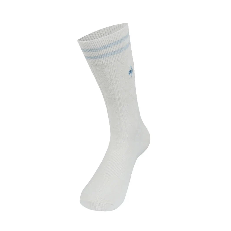 LE COQ SPORTIF GOLF Knit Women's Knee Socks (White)