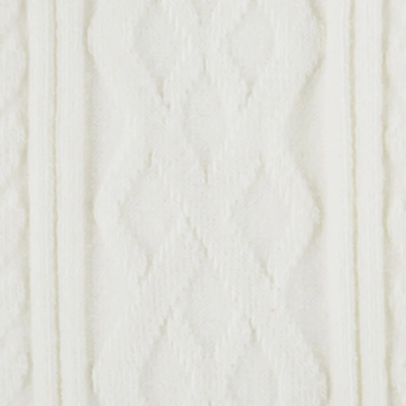 LE COQ SPORTIF GOLF Knit Women's Knee Socks (White) - Image 4