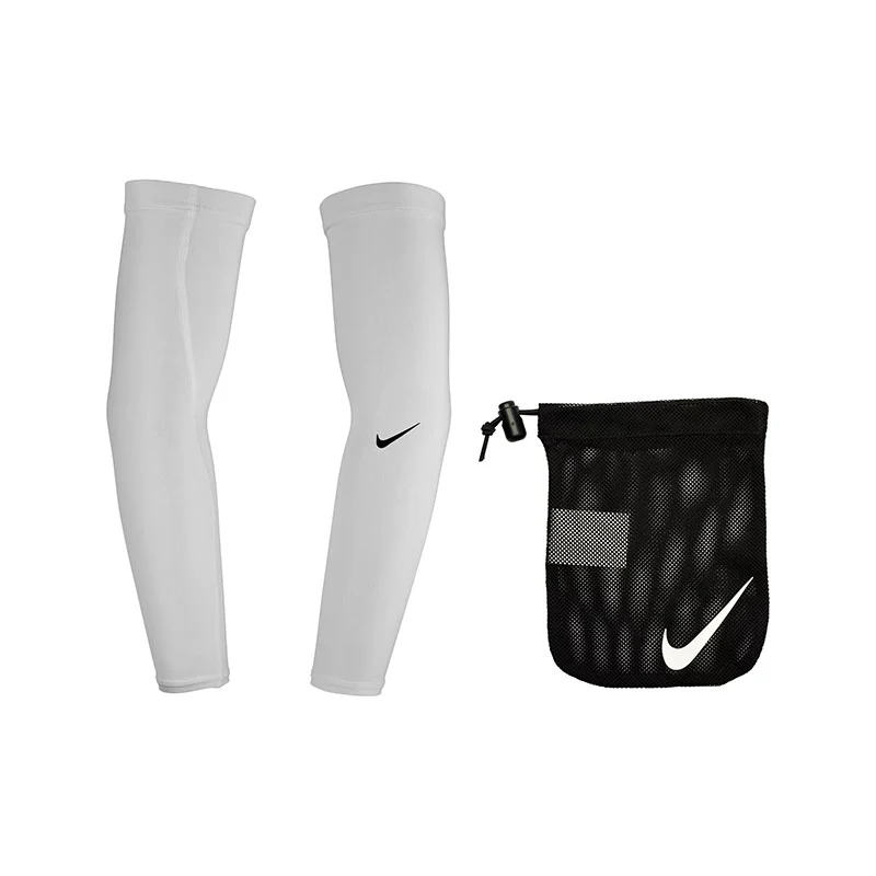 NIKE UV Men's Arm Gloves (White) - Image 4