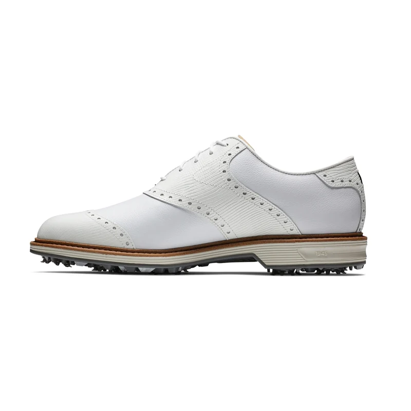 FOOTJOY Premiere Series Wilcox Men's Spiked Shoes (White) - Image 2