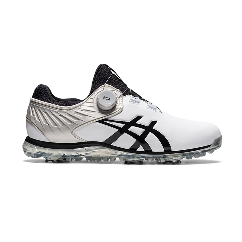 ASICS Gel Ace Pro 5 BOA Men's Spiked Shoes (White/Black)