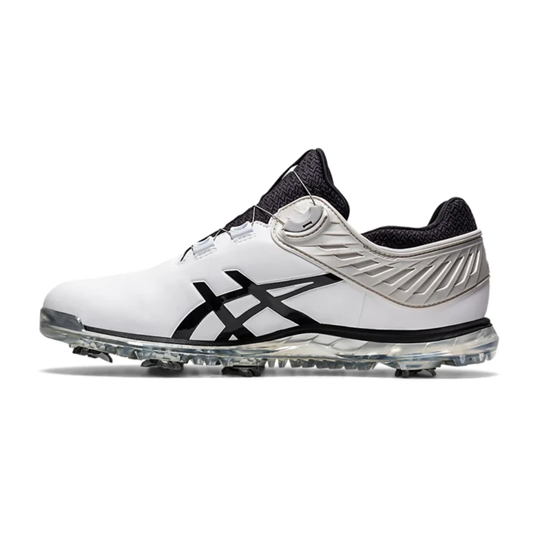 ASICS Gel Ace Pro 5 BOA Men's Spiked Shoes (White/Black) - Image 2