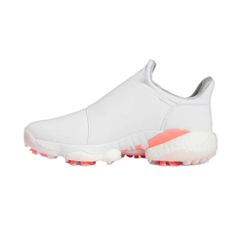 ADIDAS Tour360 Infinity BOA Women's Spikeless Shoes (White/Pink) - Image 2