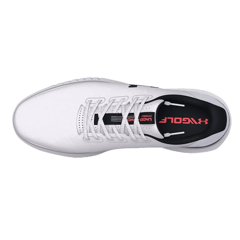 UNDER ARMOUR Charged Medal Men's Spikeless Shoes (White/Grey) - Image 3