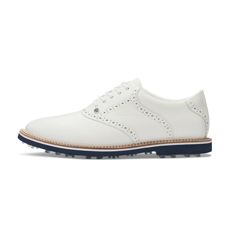 GFORE Saddle Gallivanter Women's Spikeless Shoes (White/Twilight) - Image 2