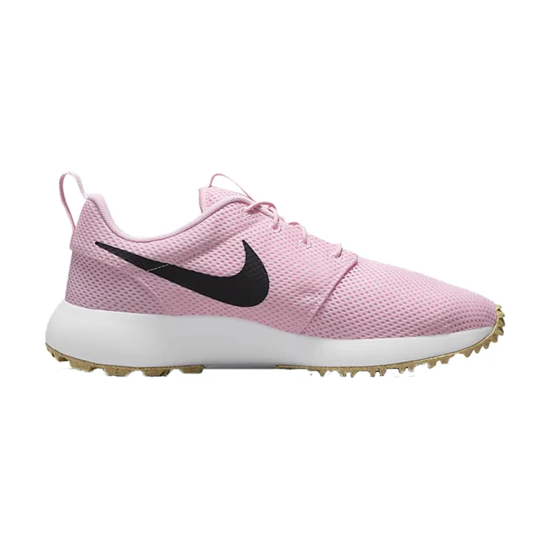 NIKE Roshe G Men's Spikeless Shoes (Pink/White)
