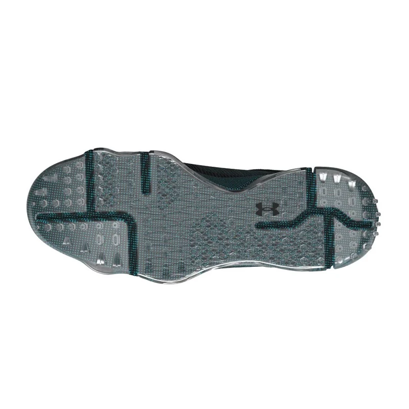 UNDER ARMOUR HOVR Tour Men's Spikeless Shoes (Black/Blue/Silver) - Image 3