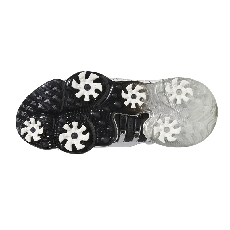 ADIDAS Tour360 Twin BOA Men's Spikeless Shoes (White/Black/Silver) - Image 4