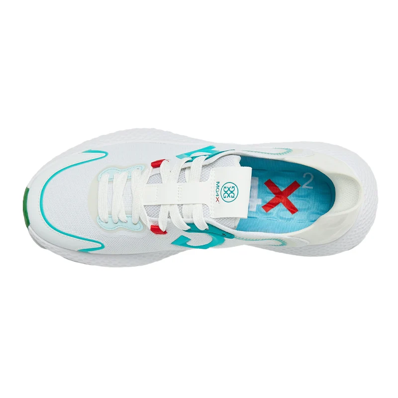 GFORE MG4X2 Knit Hybrid Women's Spikeless Shoes (Snow) - Image 3