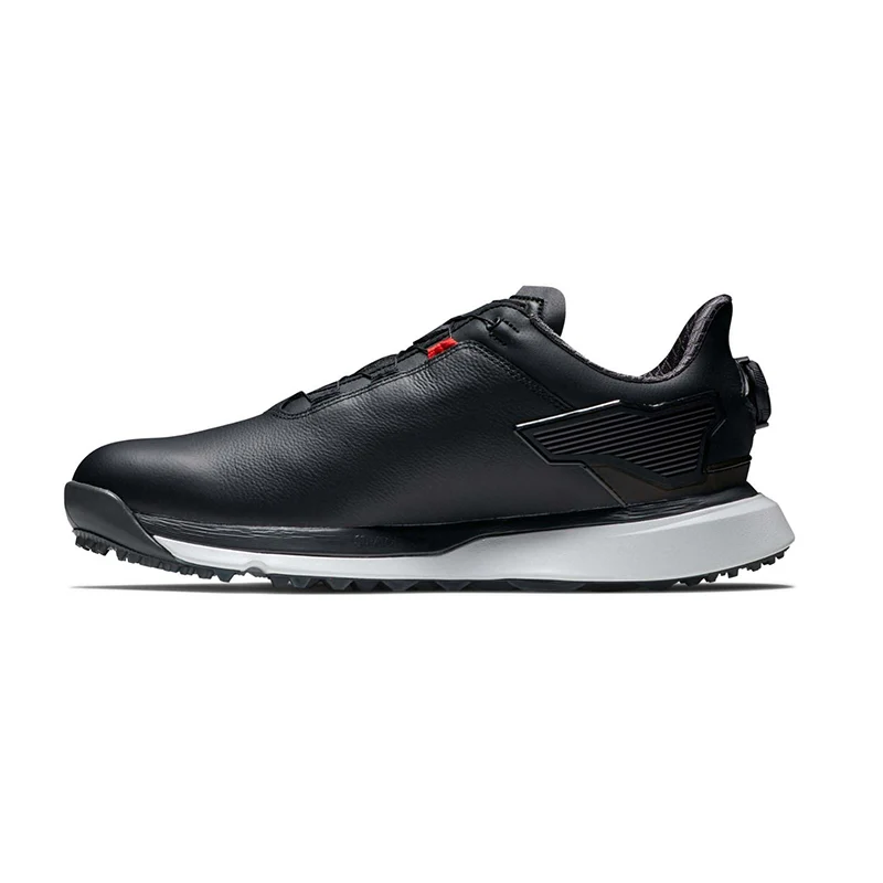 FOOTJOY Pro/SLX BOA Men's Spikeless Shoes (Black/Black/White) - Image 2