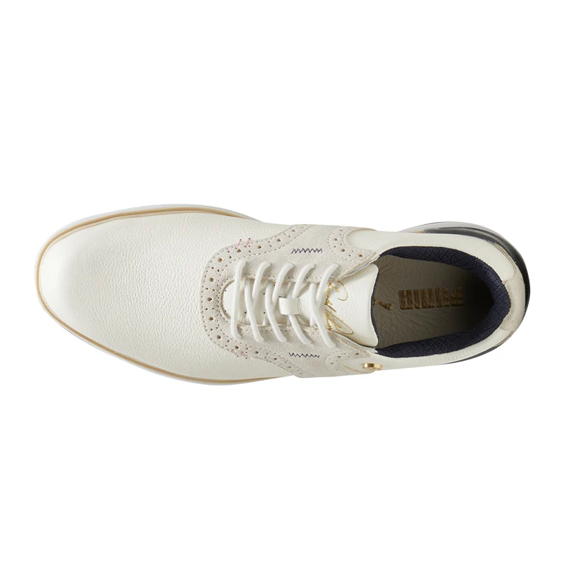 PUMA Palmer Men's Spikeless Shoes (White/Navy/Pink) - Image 3