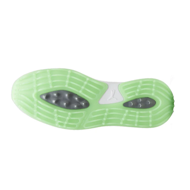 PUMA Fusion Men's Spikeless Shoes (Grey/Grey/Green) - Image 4
