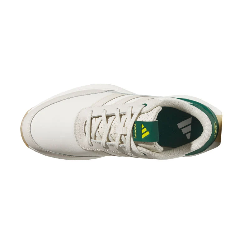 ADIDAS S2G 24 Leather Men's Spikeless Shoes (White/Aluminium/Green) - Image 3