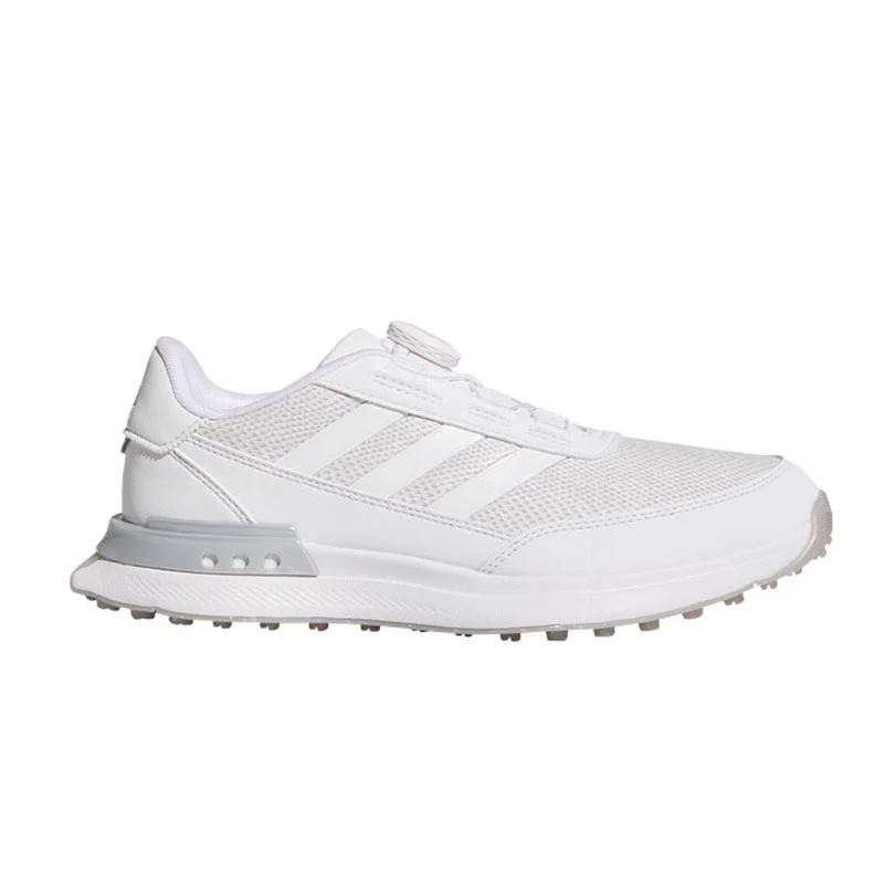 ADIDAS S2G 24 Leather Women's Spikeless Shoes (White/Silver)