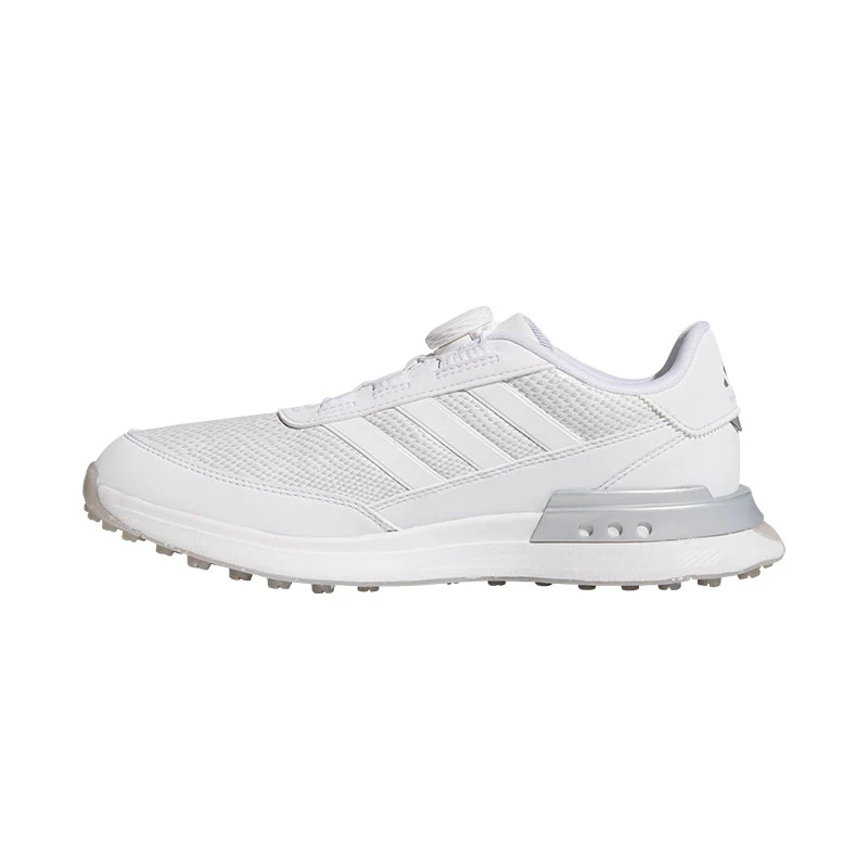 ADIDAS S2G 24 Leather Women's Spikeless Shoes (White/Silver) - Image 2